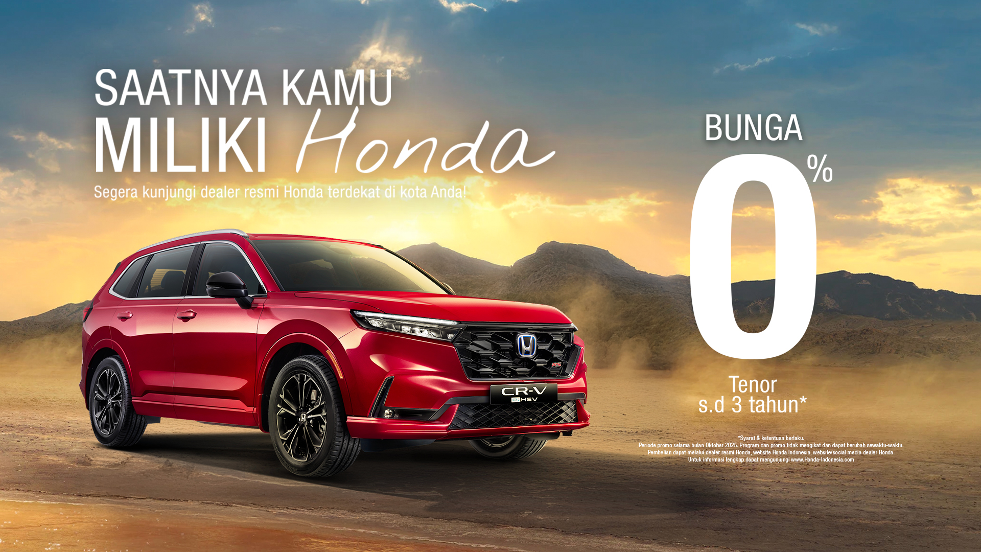 <p>Promo CR-V Oktober 2025</p>