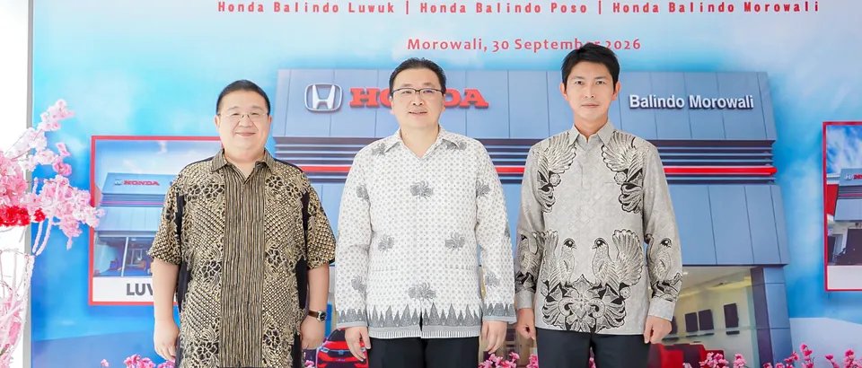 Lanjutkan Ekspansi Layanan, Honda Buka 4 Diler Baru di Sulawesi Tengah dan Kalimantan Tengah