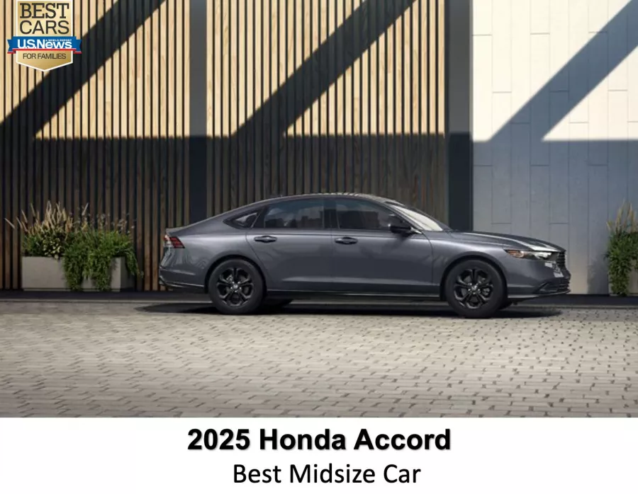 Honda Accord Dinobatkan Sebagai Sedan Midsize Terbaik Tahun 2025 versi US News & World Report di Amerika Serikat